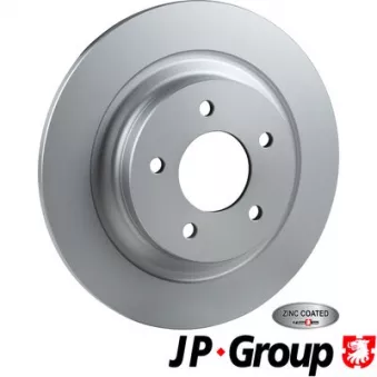 Jeu de 2 disques de frein avant JP GROUP 3863200600