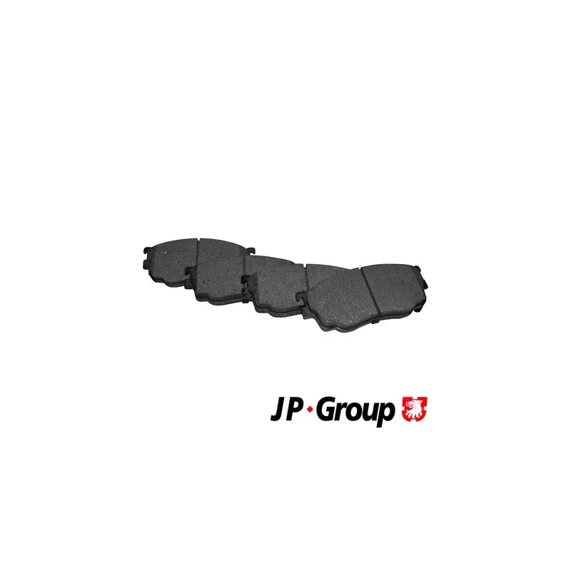 Jeu de 4 plaquettes de frein avant JP GROUP 3863600510