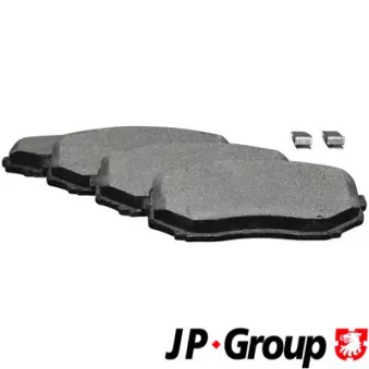 Jeu de 4 plaquettes de frein avant JP GROUP 3863600810