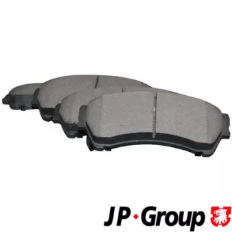 Jeu de 4 plaquettes de frein avant JP GROUP 3863600910