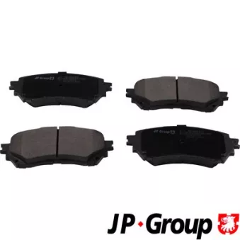 Jeu de 4 plaquettes de frein avant JP GROUP 3863604810