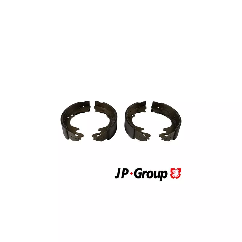 Jeu de 4 plaquettes de frein arrière JP GROUP 3863900510