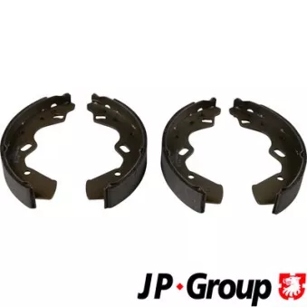 Jeu de 4 plaquettes de frein arrière JP GROUP 3863900710