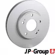 Jeu de 2 disques de frein avant JP GROUP 3963100900 - Visuel 1
