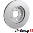 Jeu de 2 disques de frein avant JP GROUP 3963100900 - Visuel 2