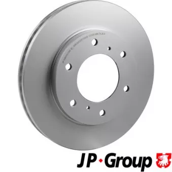 Jeu de 2 disques de frein avant JP GROUP 3963101300