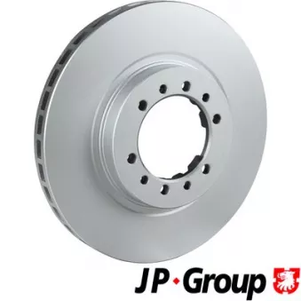 Jeu de 2 disques de frein avant JP GROUP 3963101600