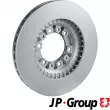 Jeu de 2 disques de frein avant JP GROUP 3963101600 - Visuel 2