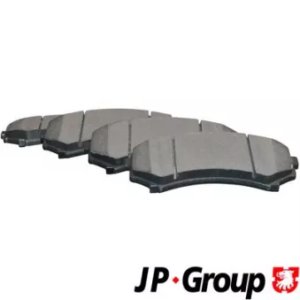 Jeu de 4 plaquettes de frein avant JP GROUP 3963600310