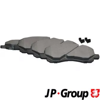 Jeu de 4 plaquettes de frein avant JP GROUP 3963600410