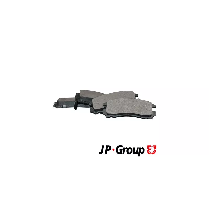 Jeu de 4 plaquettes de frein arrière JP GROUP 3963700110