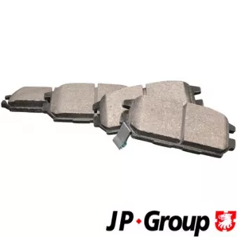 Jeu de 4 plaquettes de frein arrière JP GROUP 3963700210