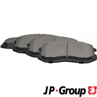 Jeu de 4 plaquettes de frein avant JP GROUP 3963700310