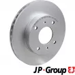 Jeu de 2 disques de frein avant JP GROUP 4063100100 - Visuel 1