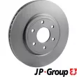 Jeu de 2 disques de frein avant JP GROUP 4063101000 - Visuel 1