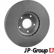 Jeu de 2 disques de frein avant JP GROUP 4063101500 - Visuel 2