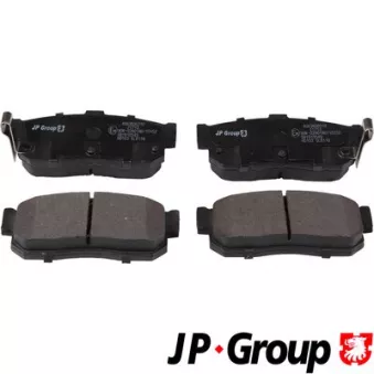Jeu de 4 plaquettes de frein avant JP GROUP 4063600210