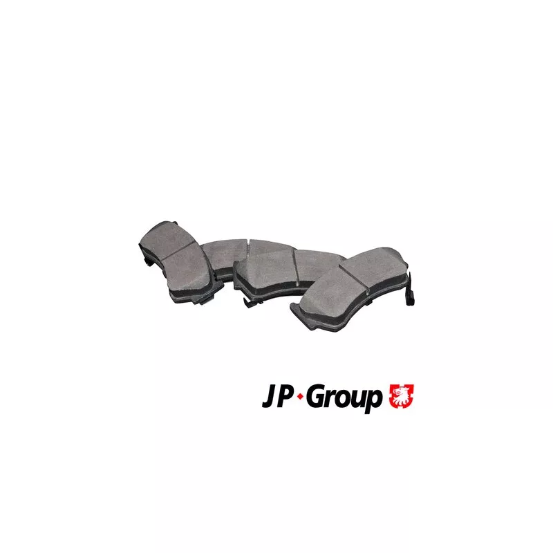 Jeu de 4 plaquettes de frein avant JP GROUP 4063600410