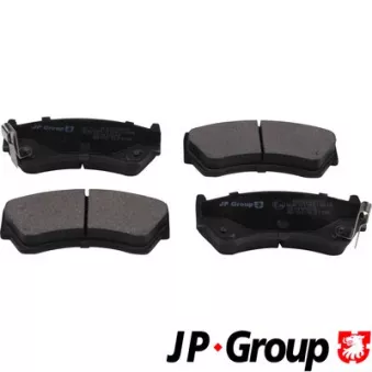 Jeu de 4 plaquettes de frein avant JP GROUP 4063604610