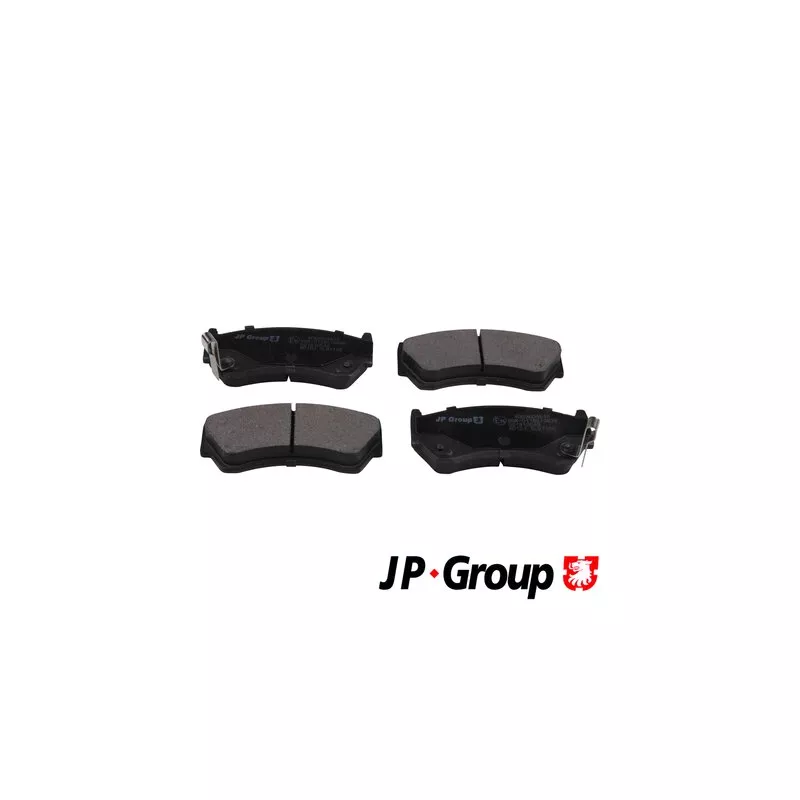 Jeu de 4 plaquettes de frein avant JP GROUP 4063604610