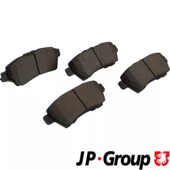 Jeu de 4 plaquettes de frein arrière JP GROUP 4063700410