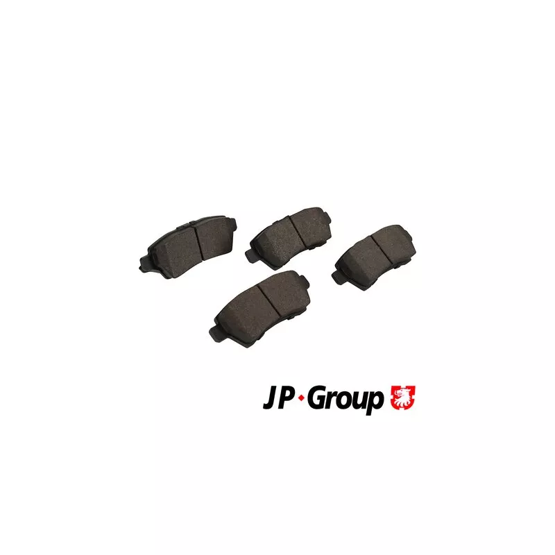 Jeu de 4 plaquettes de frein arrière JP GROUP 4063700410