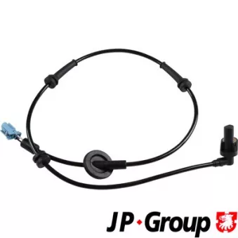 Capteur, vitesse de roue avant gauche JP GROUP 4097104270