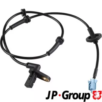 Capteur, vitesse de roue avant gauche JP GROUP 4097104970
