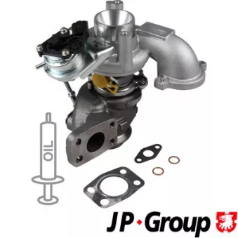 Turbocompresseur, suralimentation JP GROUP 4117400400