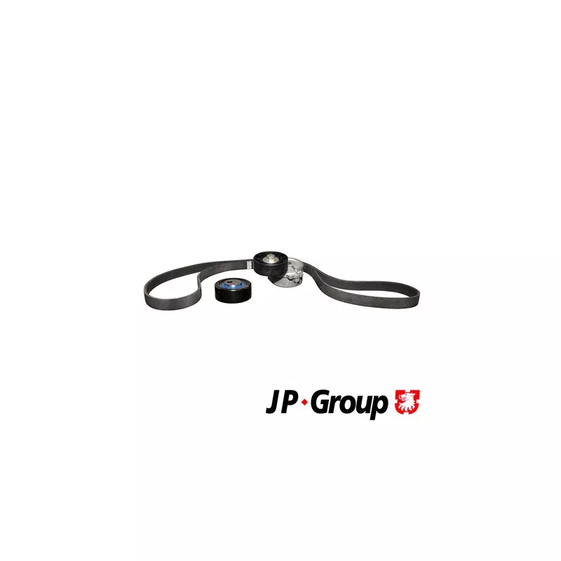Jeu de courroies trapézoïdales à nervures JP GROUP 4118100810
