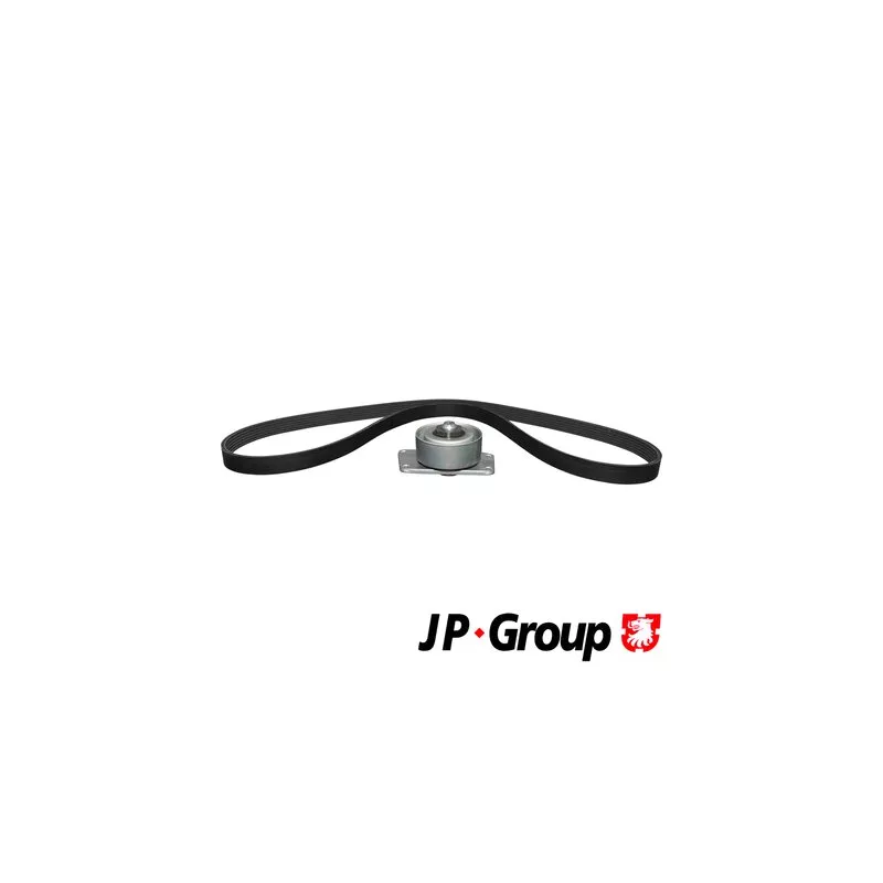 Jeu de courroies trapézoïdales à nervures JP GROUP 4118101010