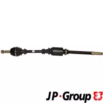 Arbre de transmission avant droit JP GROUP 4143104000