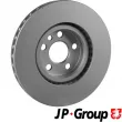 Jeu de 2 disques de frein avant JP GROUP 4163100800 - Visuel 2