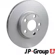 Jeu de 2 disques de frein avant JP GROUP 4163101100 - Visuel 1