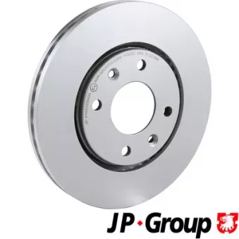 Jeu de 2 disques de frein avant JP GROUP 4163103400