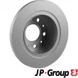 Jeu de 2 disques de frein avant JP GROUP 4163201000 - Visuel 2