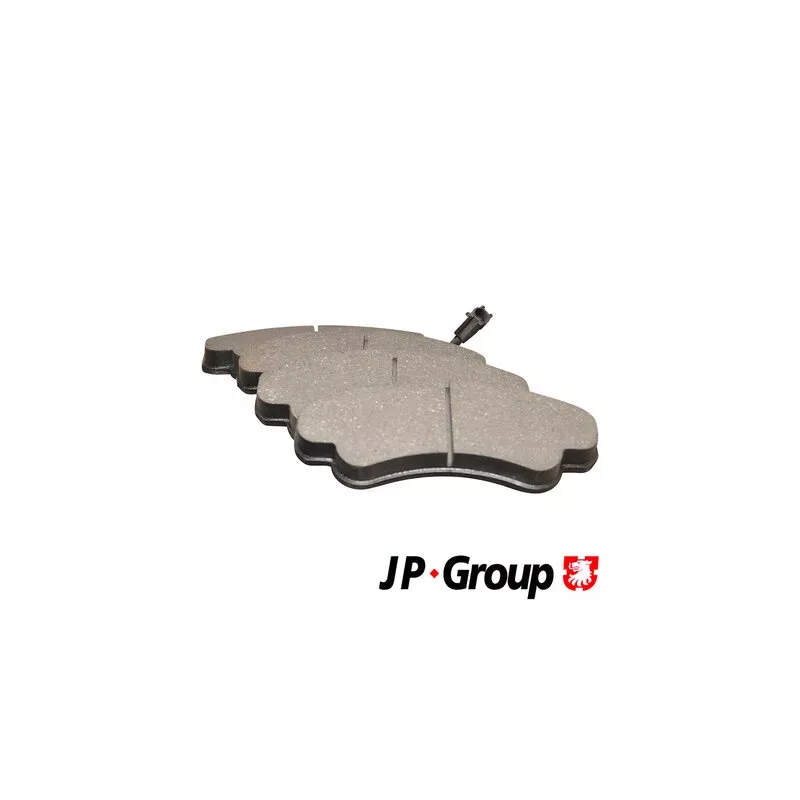 Jeu de 4 plaquettes de frein avant JP GROUP 4163601010