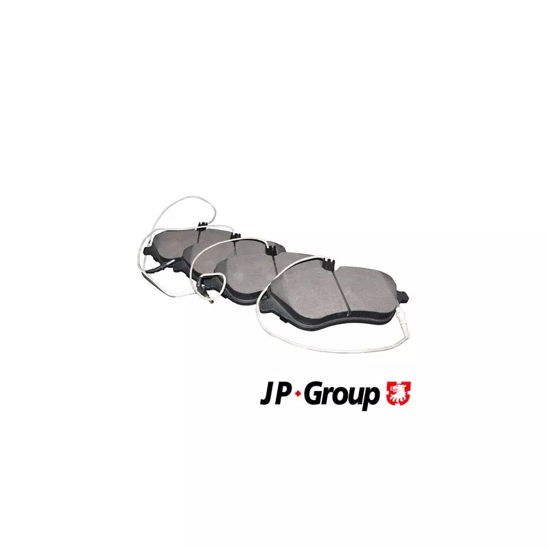 Jeu de 4 plaquettes de frein avant JP GROUP 4163601410
