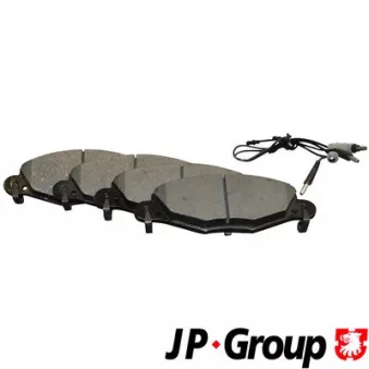 Jeu de 4 plaquettes de frein avant JP GROUP 4163602210