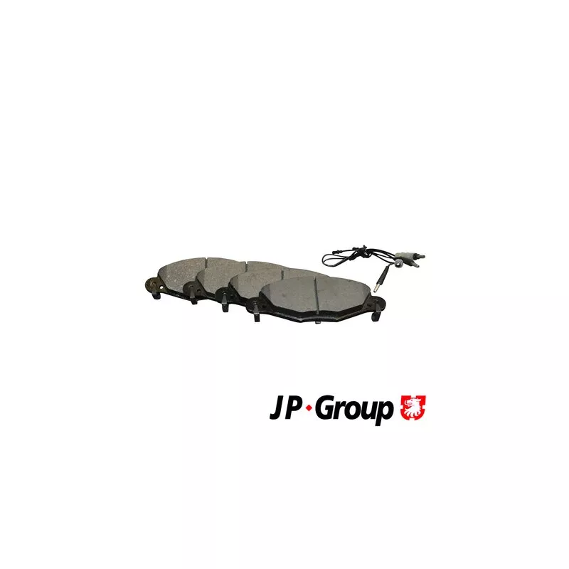Jeu de 4 plaquettes de frein avant JP GROUP 4163602210