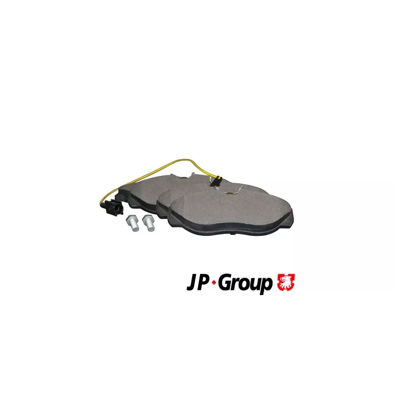 Jeu de 4 plaquettes de frein avant JP GROUP 4163602310
