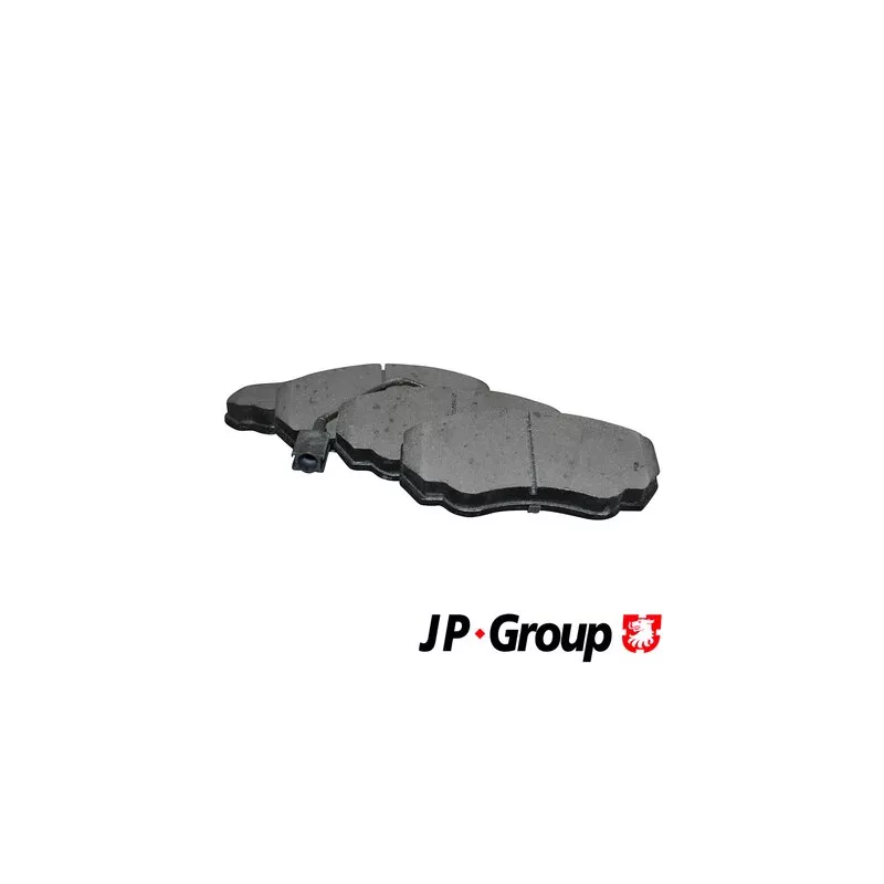 Jeu de 4 plaquettes de frein avant JP GROUP 4163602410