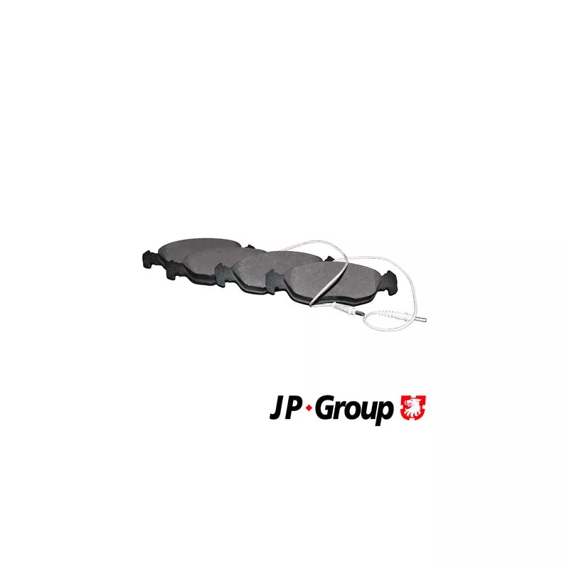 Jeu de 4 plaquettes de frein avant JP GROUP 4163603010