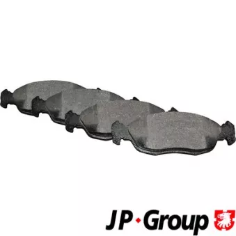 Jeu de 4 plaquettes de frein avant JP GROUP 4163603610