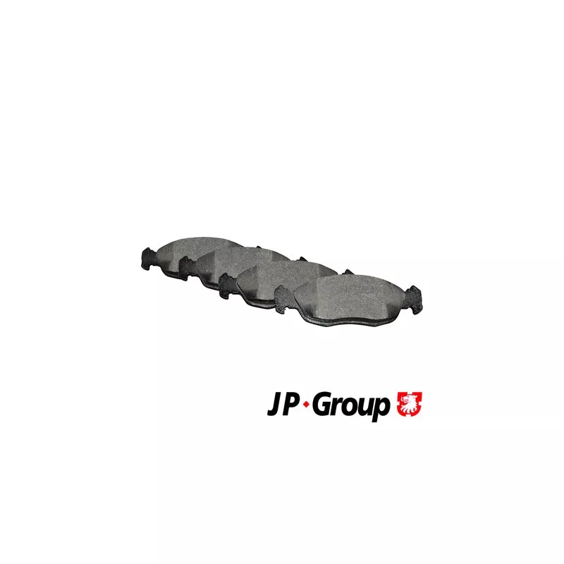 Jeu de 4 plaquettes de frein avant JP GROUP 4163603610