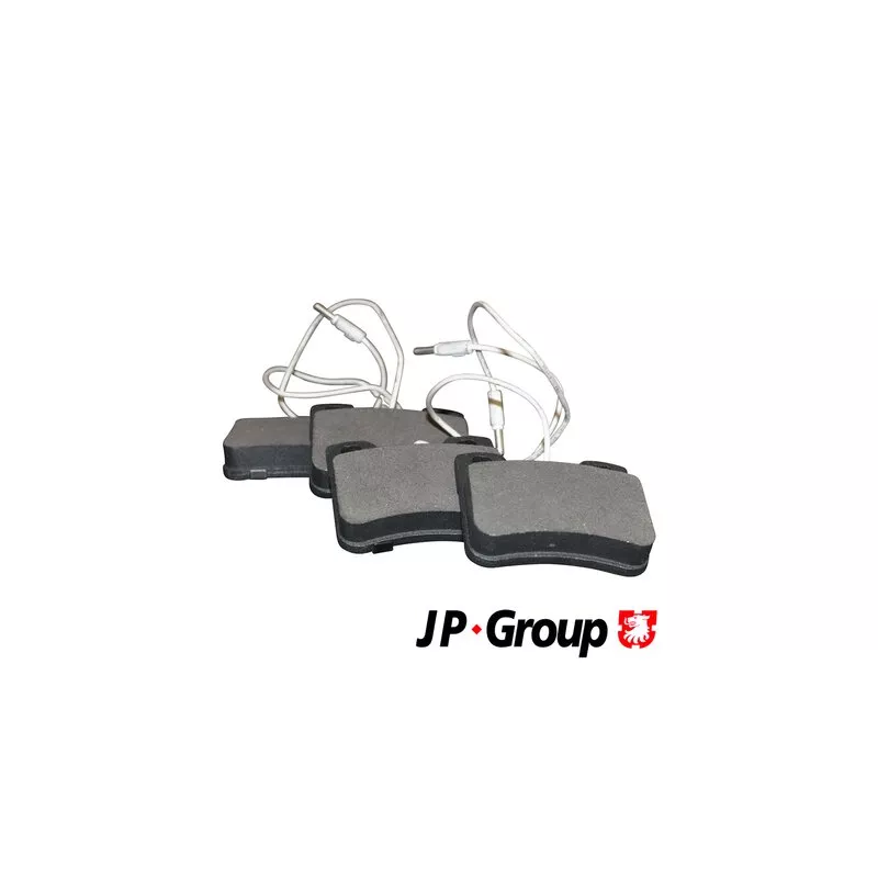 Jeu de 4 plaquettes de frein avant JP GROUP 4163604010
