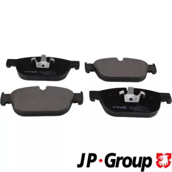 Jeu de 4 plaquettes de frein avant JP GROUP 4163607410