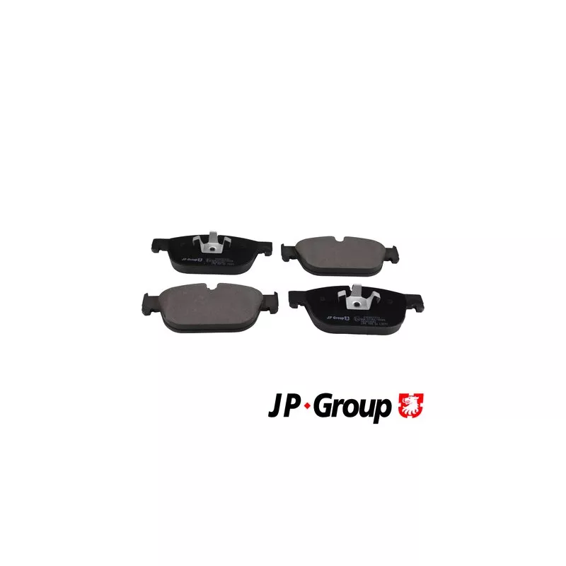 Jeu de 4 plaquettes de frein avant JP GROUP 4163607410