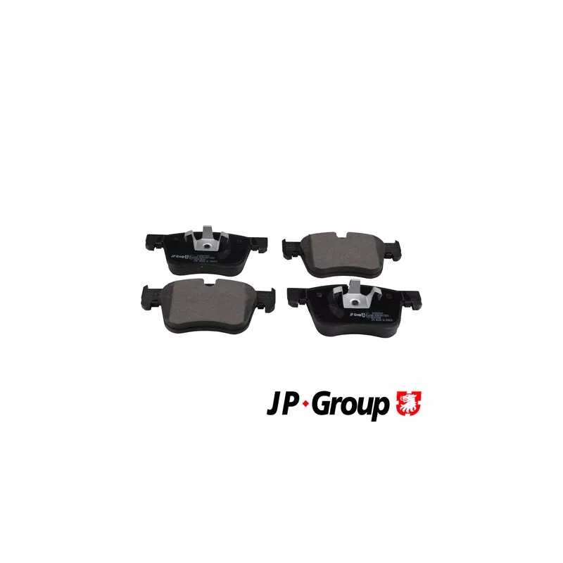 Jeu de 4 plaquettes de frein avant JP GROUP 4163607610