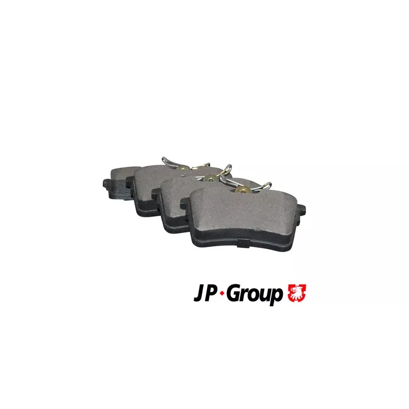 Jeu de 4 plaquettes de frein arrière JP GROUP 4163700910